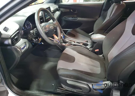 2019 Hyundai Veloster 2.0L from USA, damaged, VIN KMHTG6AF6KU006262